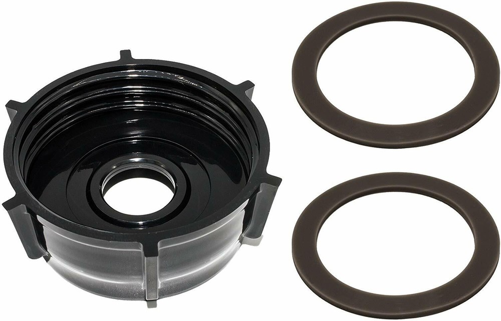Blendin Base Cap & 2 Rubber O Ring Gaskets, Compatible with Oster  Blenders