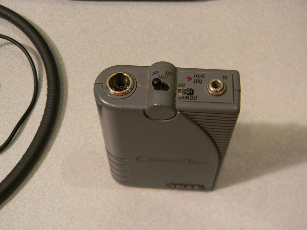 Telex SF-1 ClassMate Amplification System 195.8 MHz Wireless Mic & Speaker