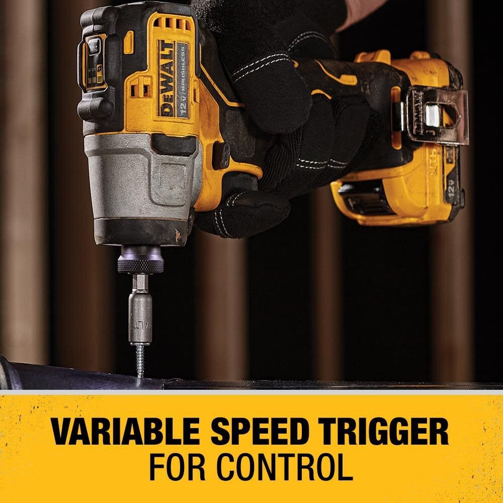 DEWALT 12V MAX XR Brushless Impact Drill Kit - DCF801F2
