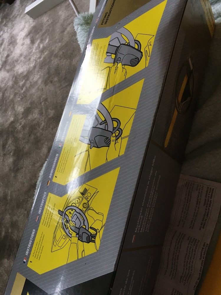 BRAND NEW STOPLOCK MAXIMUM SECURITY STEERING WHEEL IMMOBILISER