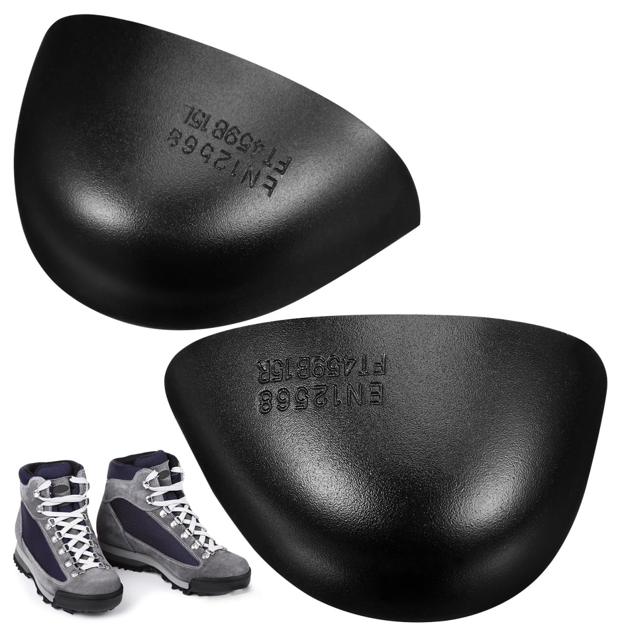 Steel Toe Guards, 1 Pair Inserts for Shoes, Work Protector Caps Safety