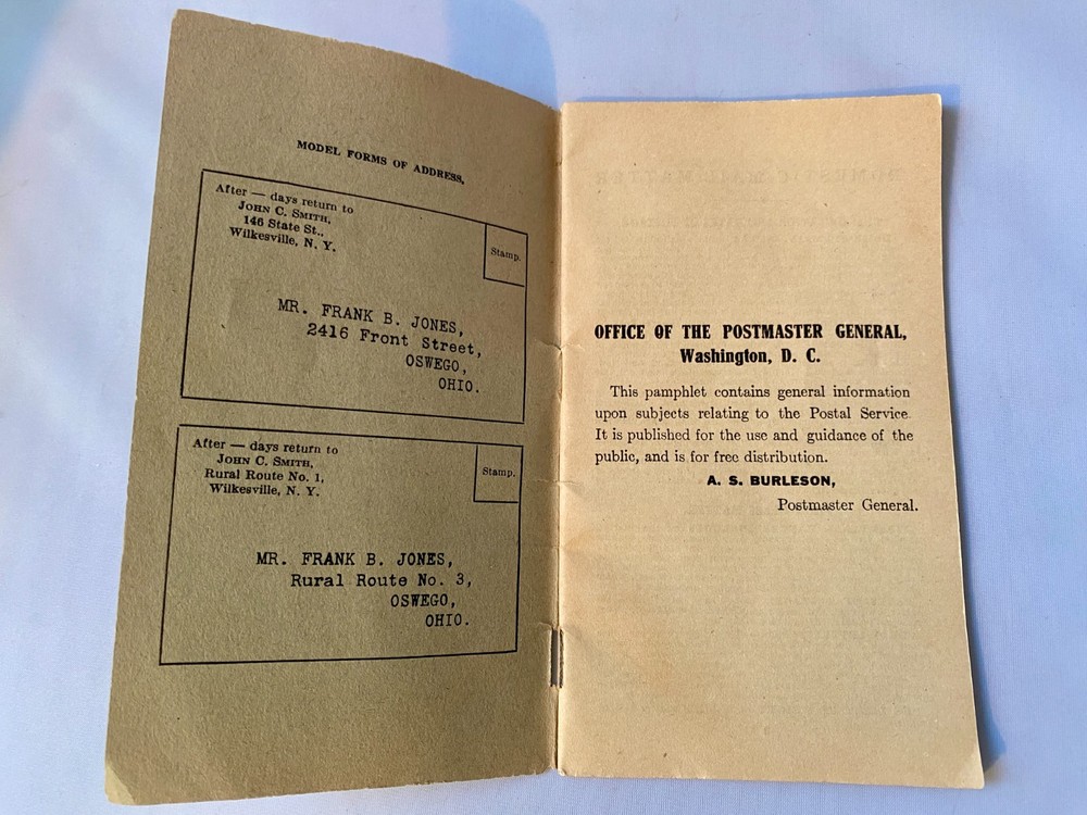 Postal Information July, 1914 7th Edition