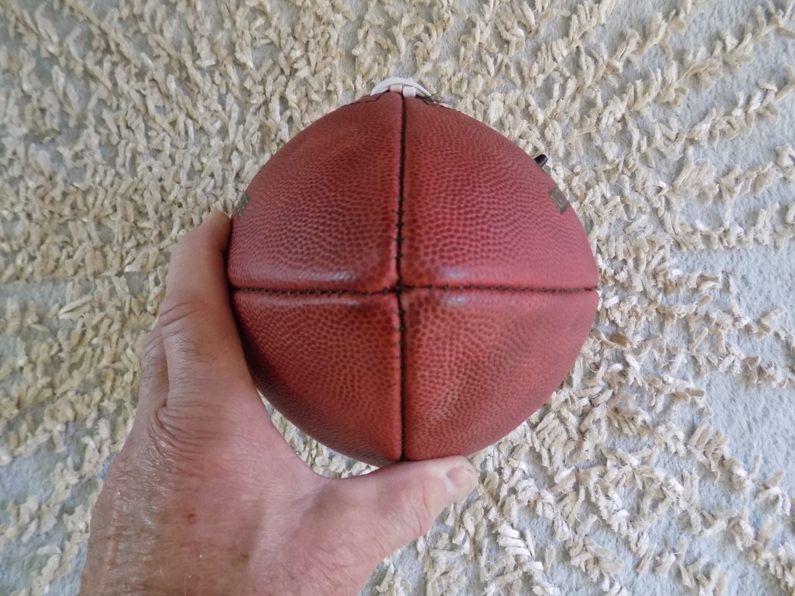 The Duke NFL Wilson Sporting Goods Football Tagliabue Goddell RARE ERROR