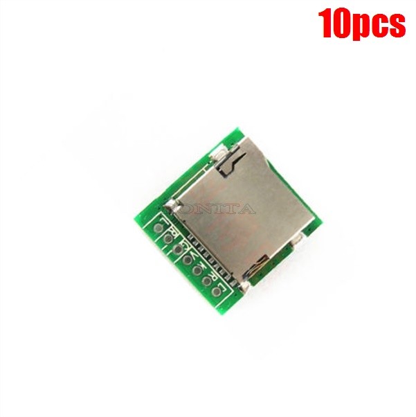 10Pcs MP3 Decoding Module M2801002 Lossless Board Tf Card Wav MP3 Decoder New zz