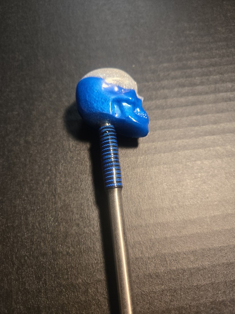 Custom Skull Tuna Spike Stainless Stainless