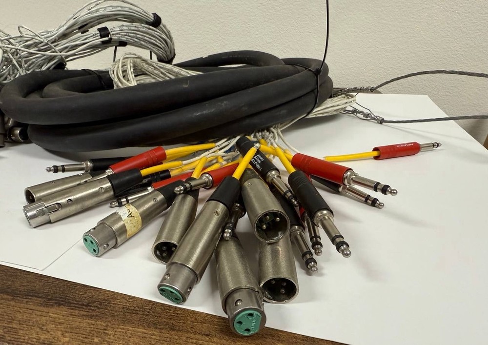 96-Point Audio Patch Panel 4×24 - Rackmount - Used Needs Minor Rewiring