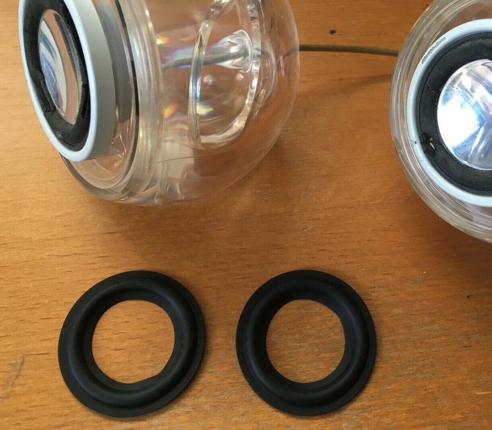 2x Apple Pro Speakers Replacement Rubber Beading/Cembrane  for G4 Cube iMac Speaker