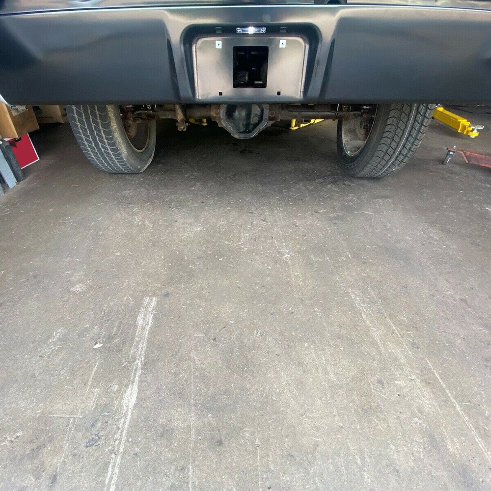 Universal Rear Roll Pan License Plate Light LED For Silverado Sierra Fleetside