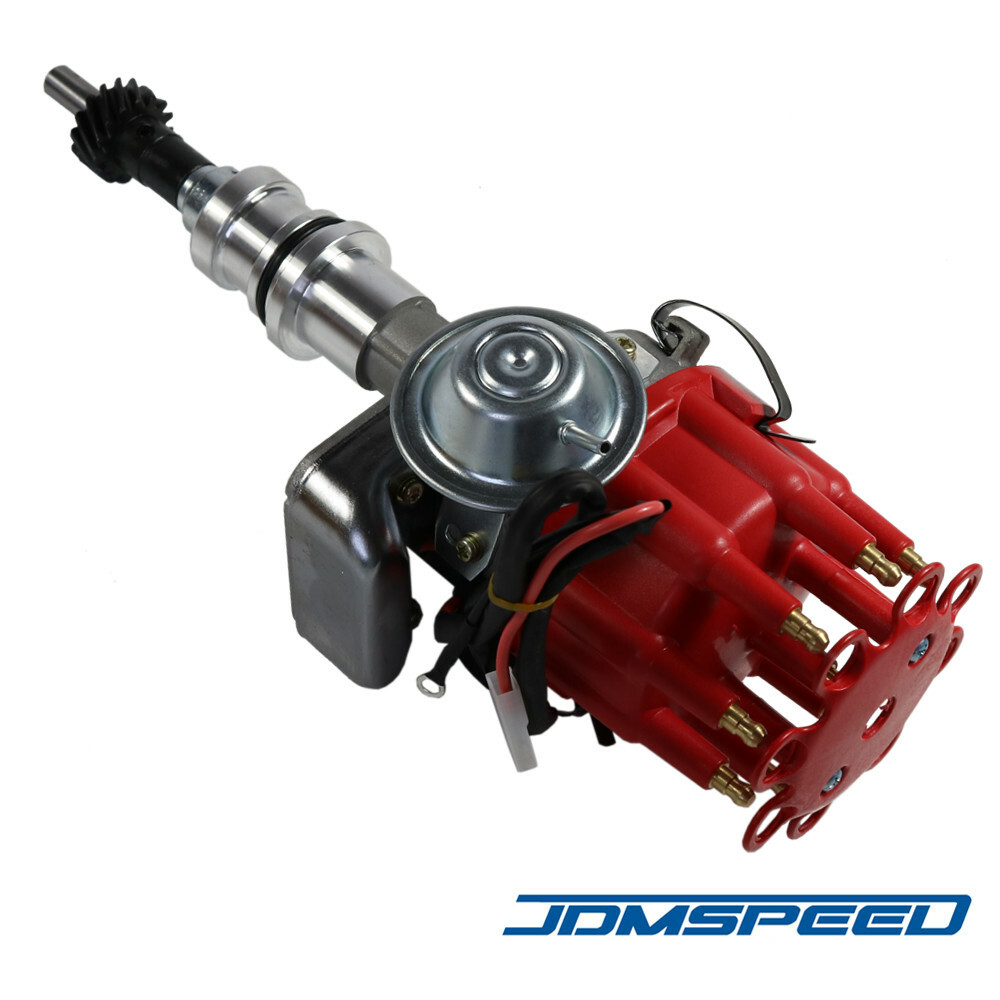 HEI Performance Distributor Red Cap For Ford 289 302 Small Block SBF Ready Run