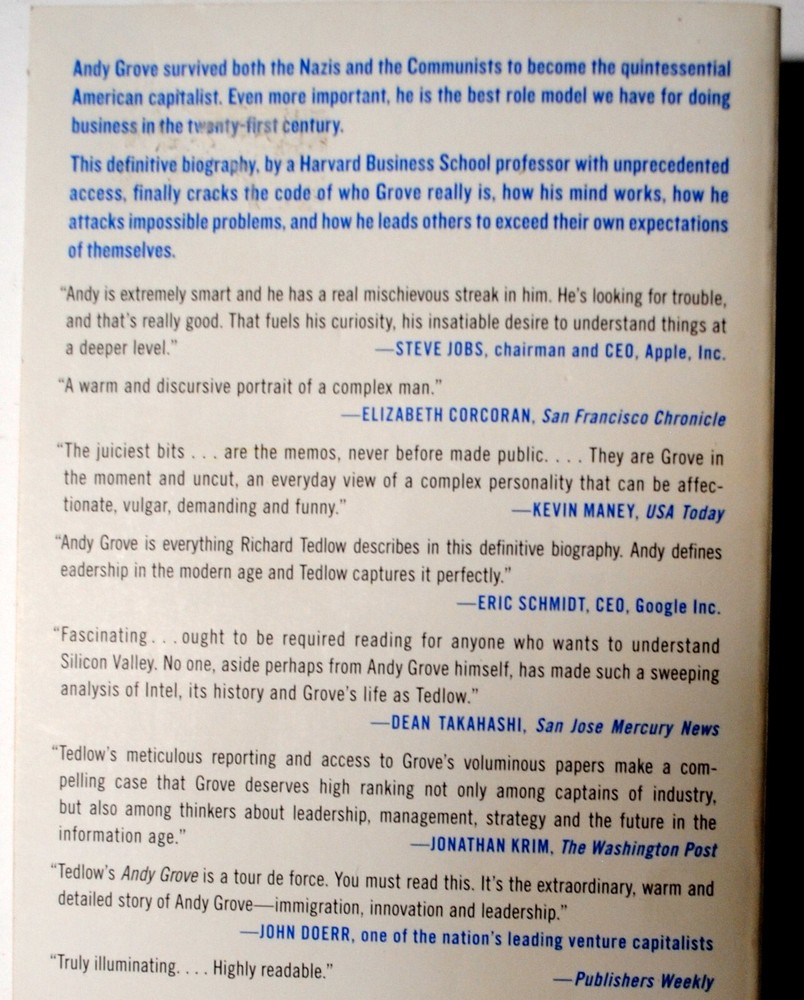 " Andy Grove" Intel Founder