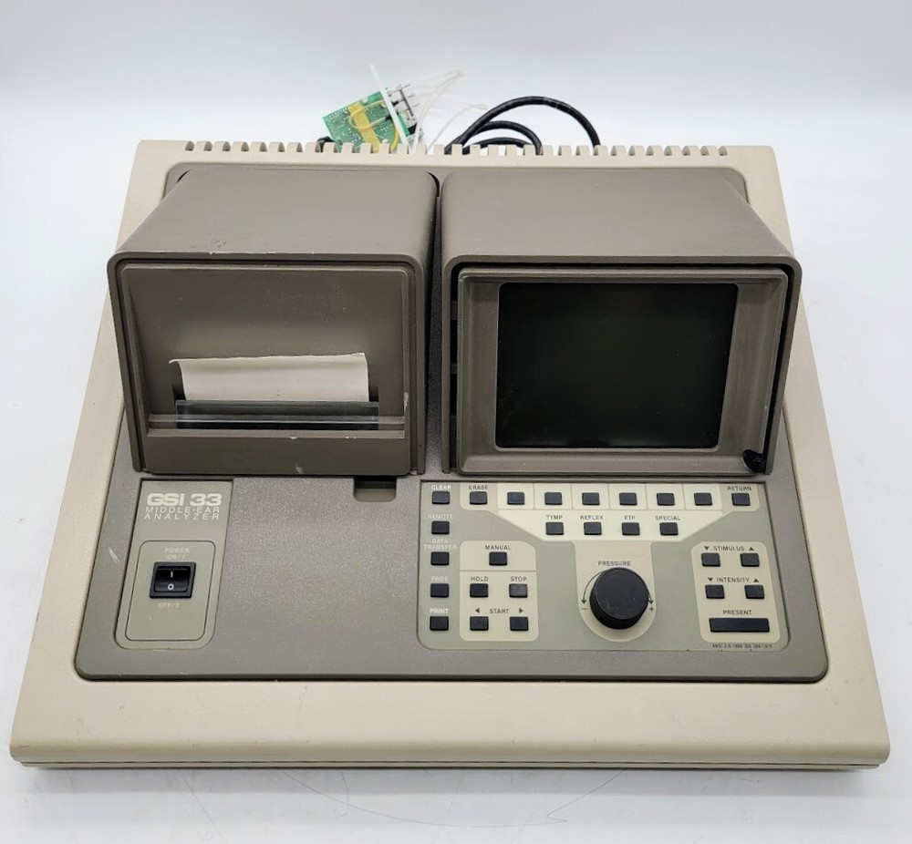 GSI 33 Middle Ear Analyzer Clinical Audiometer Hearing Tester MODEL: 1733