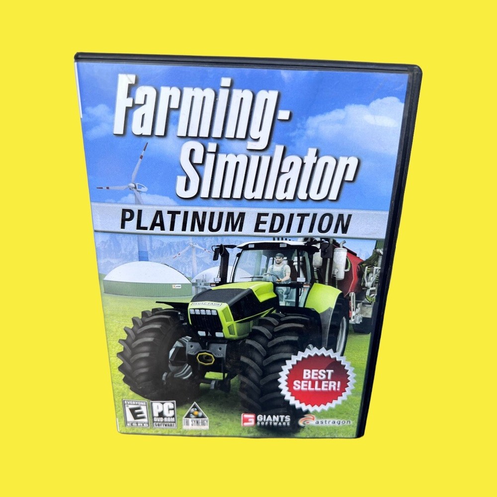 🚜Farming-Simulator Platinum Edition (PC DVD-ROM, 2012) NO MANUAL**🚜