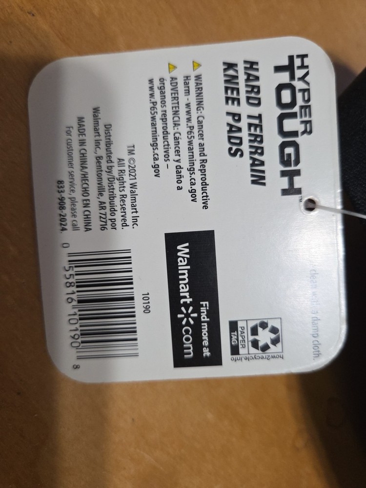 Hyper Tough Hard Terrain Knee Pads