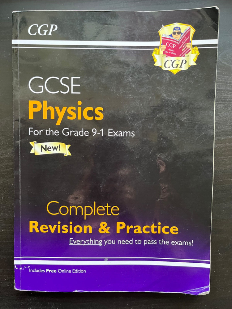 CGP GCSE physics for grade 9-1 revision and practice