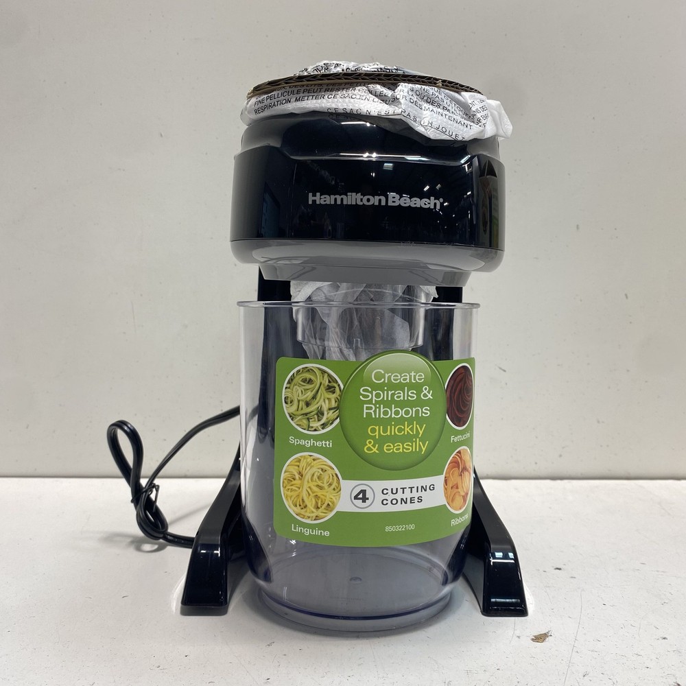 Hamilton Beach Electric Spiralizer