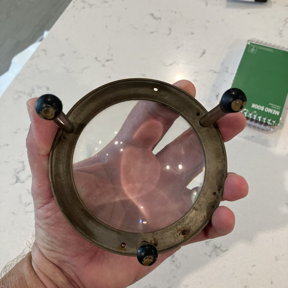 Vintage Chart Magnifier Optical Loupe?