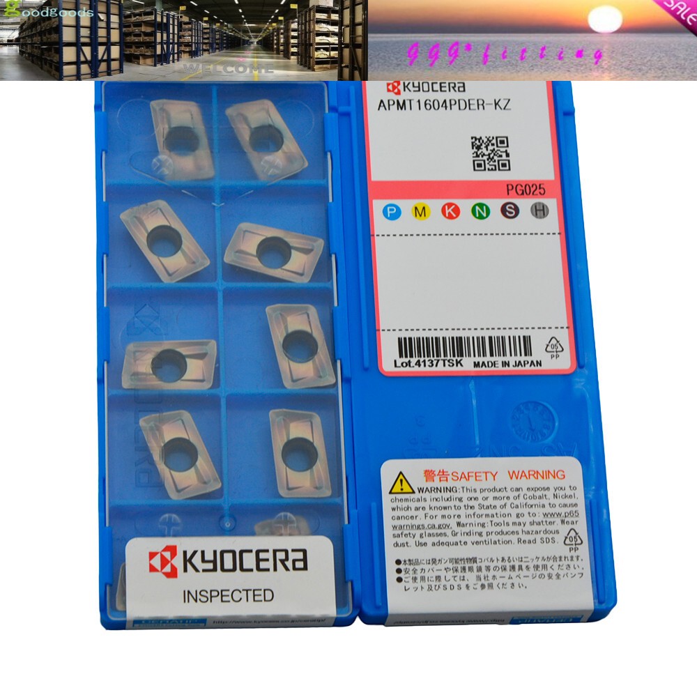 10boxes APMT1604PDER-KZ PG025 CNC Milling Insert New APMT insert