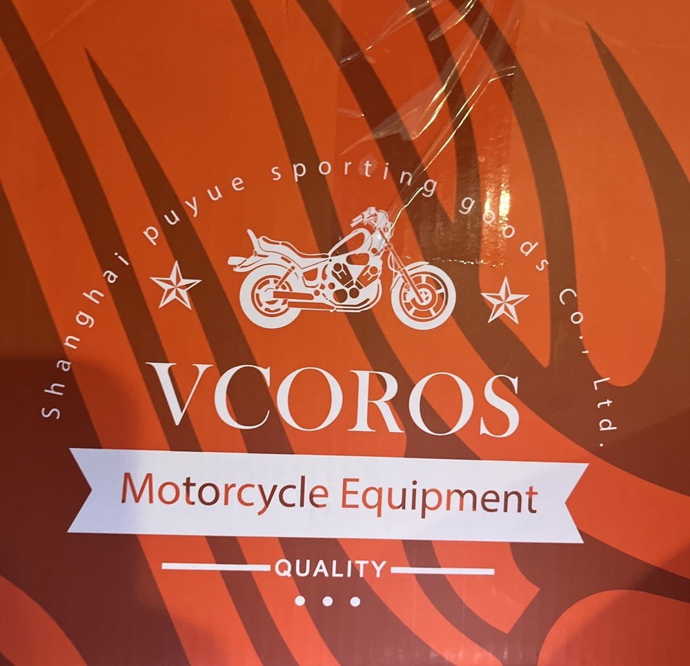 VCOROS Half Helmets Motorcycle Open Face Sun Visor Quick Release Adjustable DOT