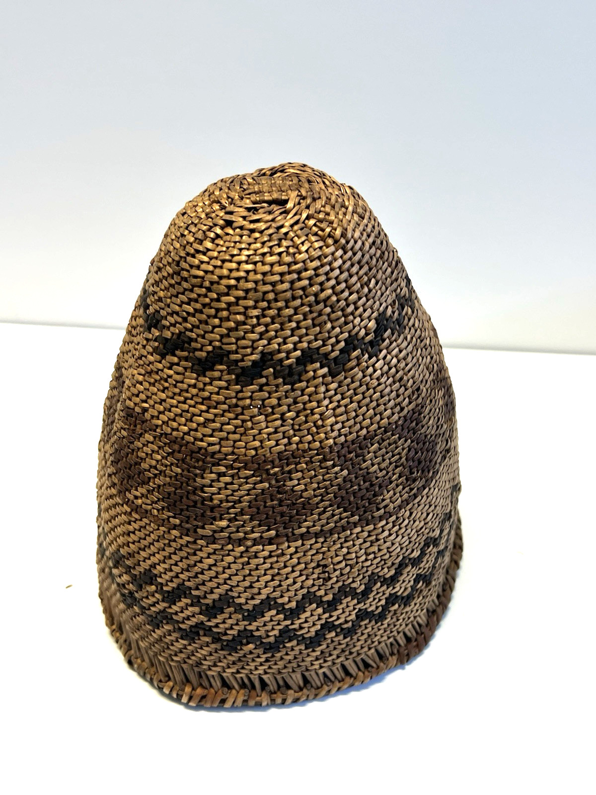 Antique Native American Indian Burden Basket; Late 1890's- 1900s; Lot # F10