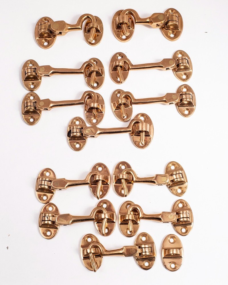 Solid Cast Brass Latches