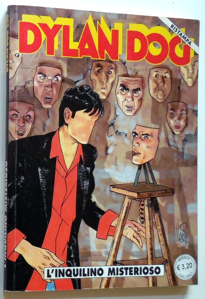 DYLAN DOG FIRST REPRINT BONELLI N.230 2008
