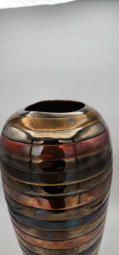 Solid Brass Layered Vase Made In India