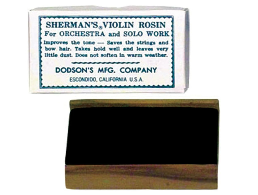 Sherman Violin Rosin: Dark - pack x4