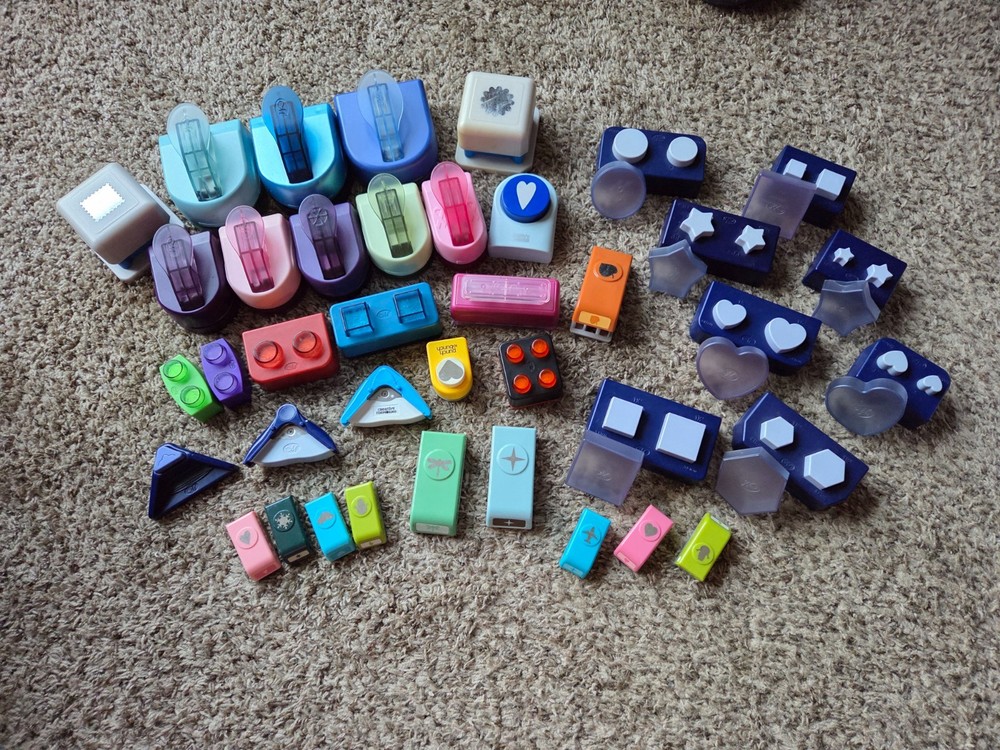 Double & Single Paper Punch Shapes - Multiple Options - Most Creative Memories