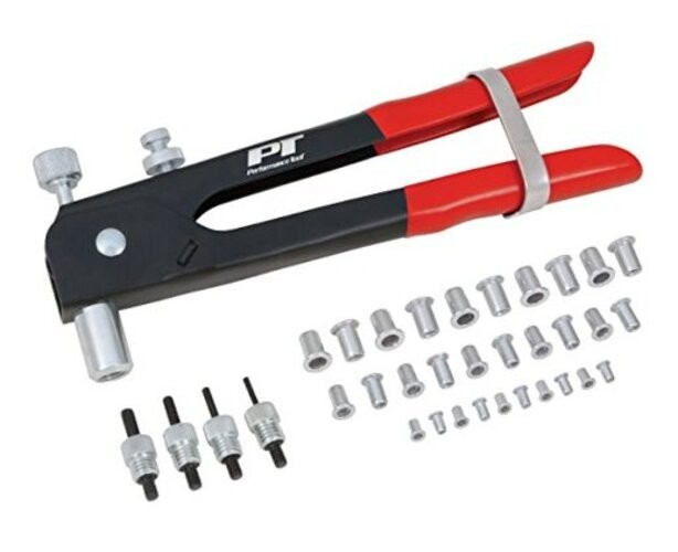 W2006 SAE Rivet Nut Kit Set, Riveter Tool, Rivet Nut Gun, Thread Hand