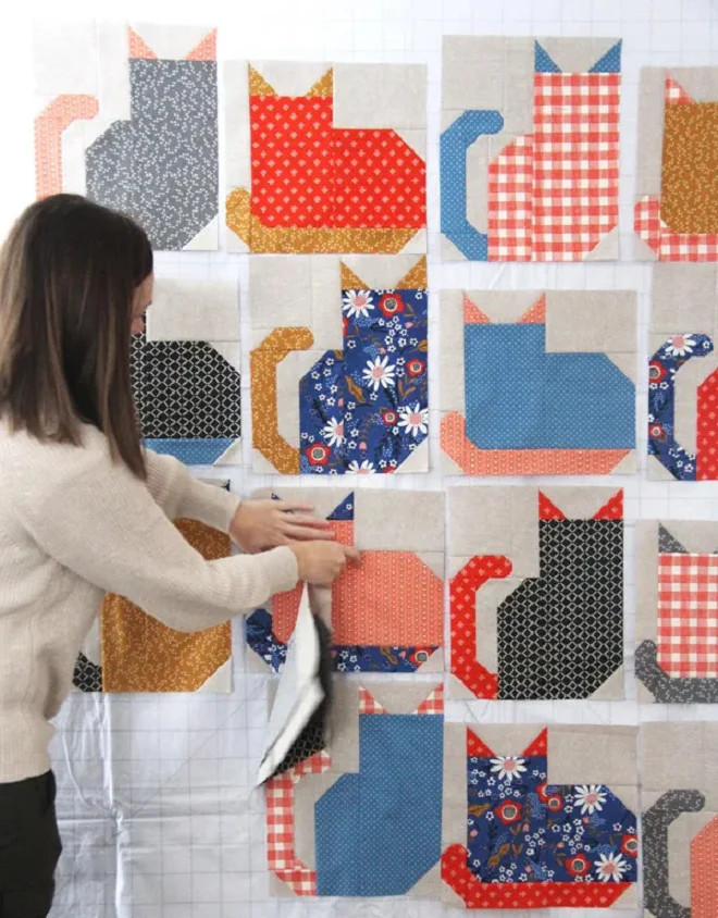 Kitty Cats Quilt Pattern by Cluck Cluck Sew