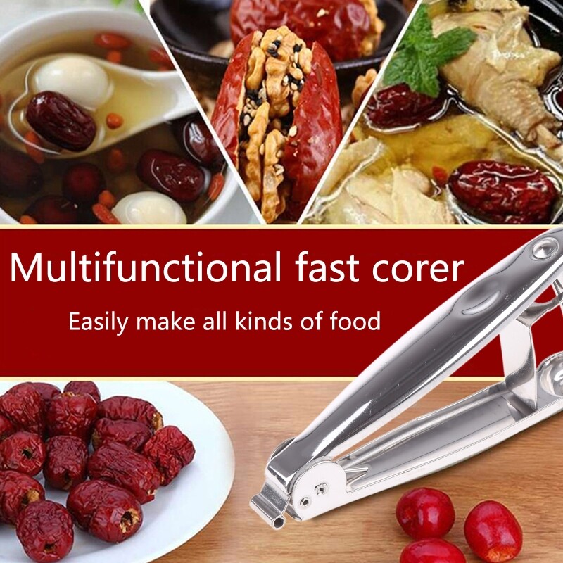 Practical Cherry Pitter Gadgets Fruit Pit Remover Stainless Steel