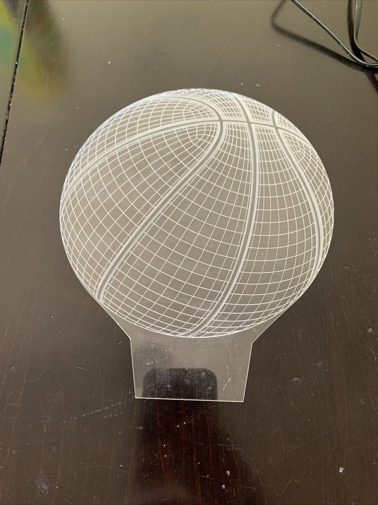 Basketball Night Light color changing illusion lamp