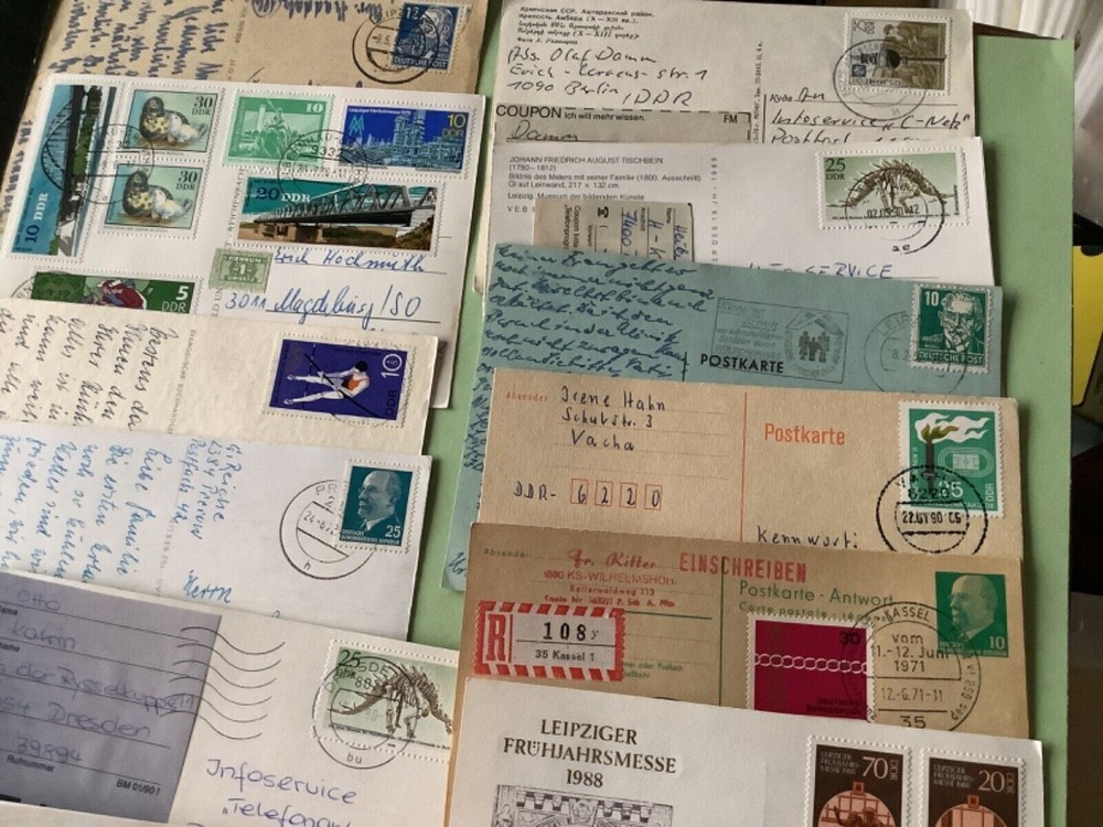 German Democratic Republic 25 postal postcard Ref A1687