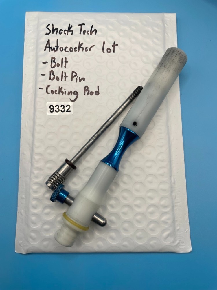 Shock Tech Autococker Lot -Bolt -Bolt Pin -Cocking Rod