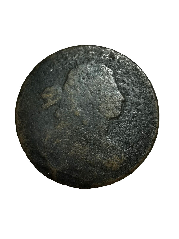1800 US Draped Bust Large Cent Coin