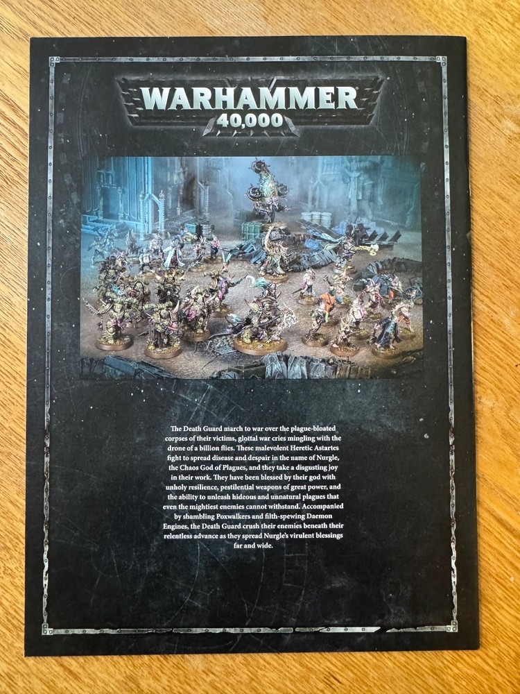 Death Guard Mini Codex - Dark Imperium