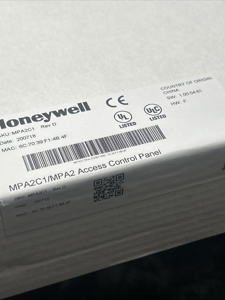 NEW Sealed Honeywell MPA2 Compact All-In Smart Access Control Panel MPA2C1