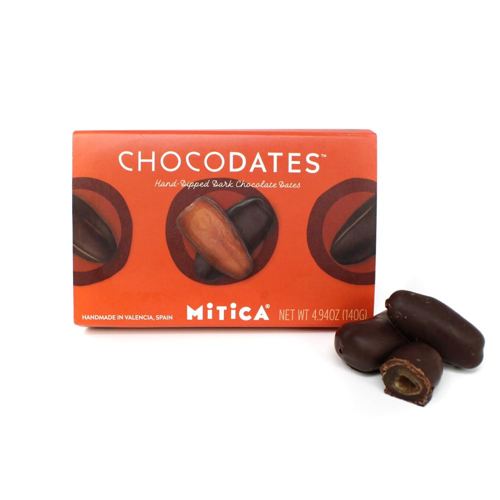 Dark Chocolate Covered Dates, 4.94 OZ