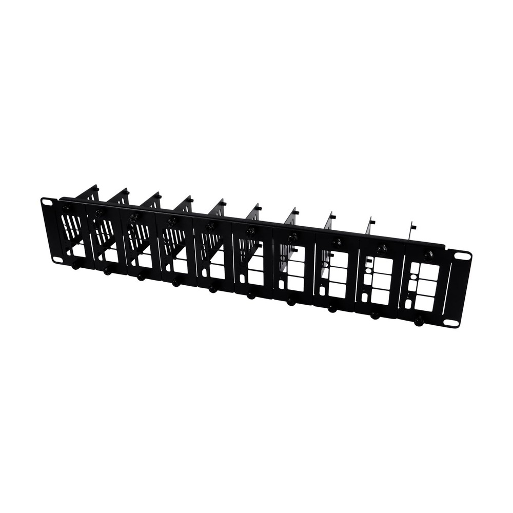 19 inch 2U Rack Mount for Raspberry Pi 5/4B/3B+/3B, with Removable Front Brac...