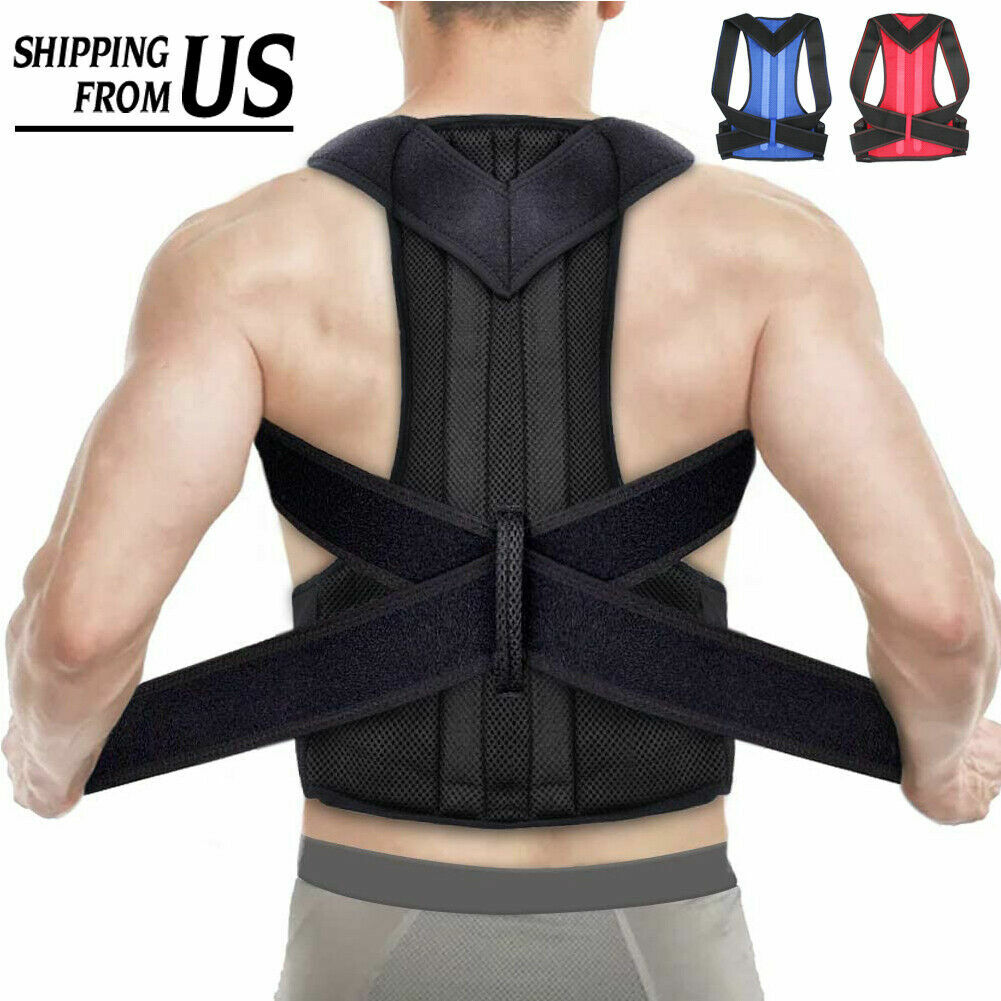 Adjustable Lumbar Waist Support Brace Belt Lower Back Pain Relief For Men Women