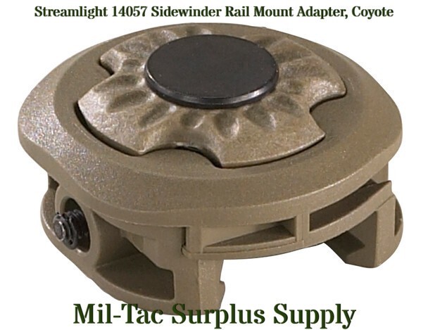 Streamlight 14057 Sidewinder Rail Mount Adapter, Coyote