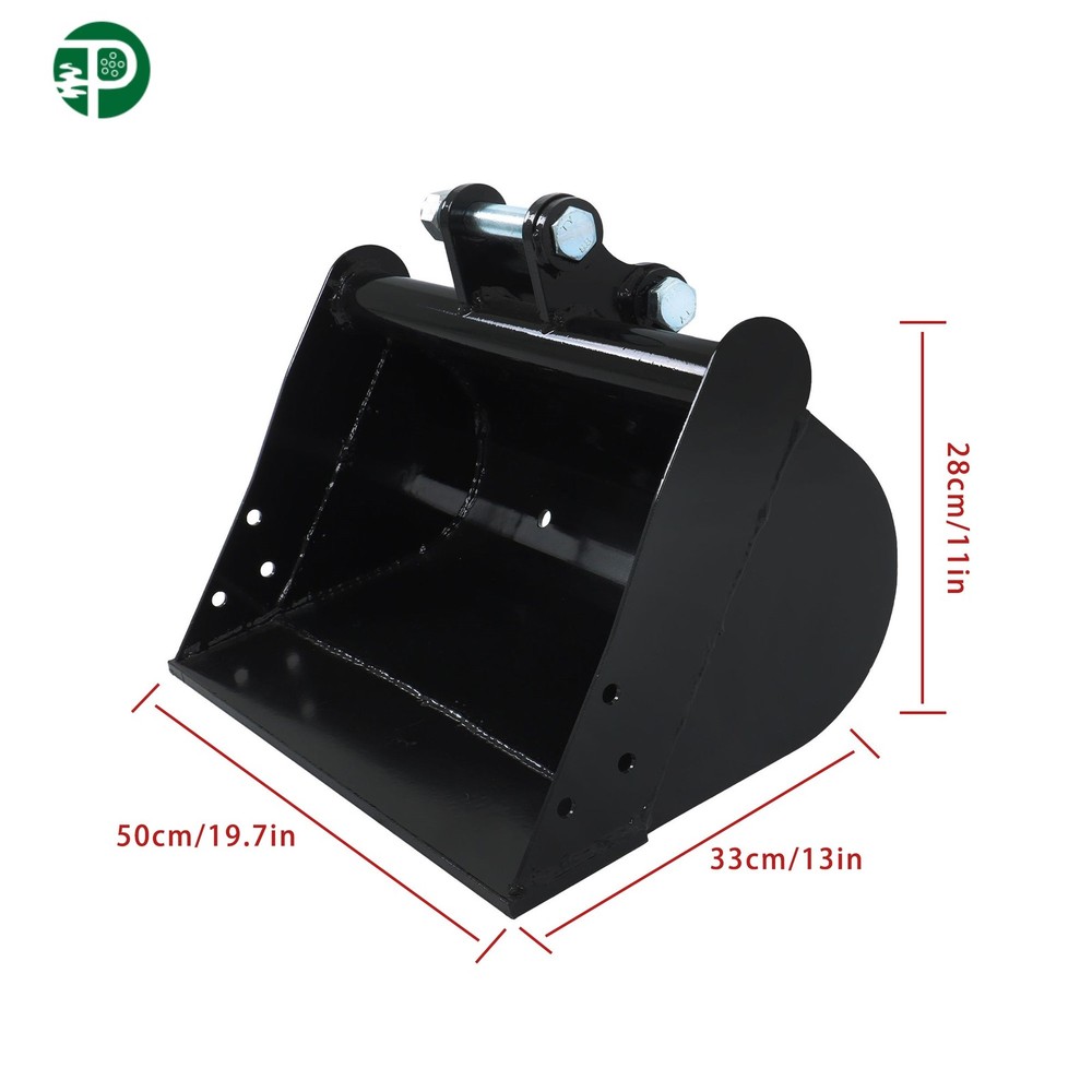 500mm Plain Bucket Grading Flat Attachment For Mini Excavators Mini Excavator