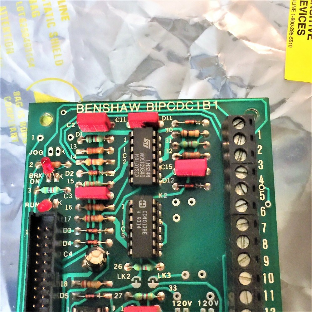 BENSHAW BIPCDCIB1 CIRCUIT BOARD