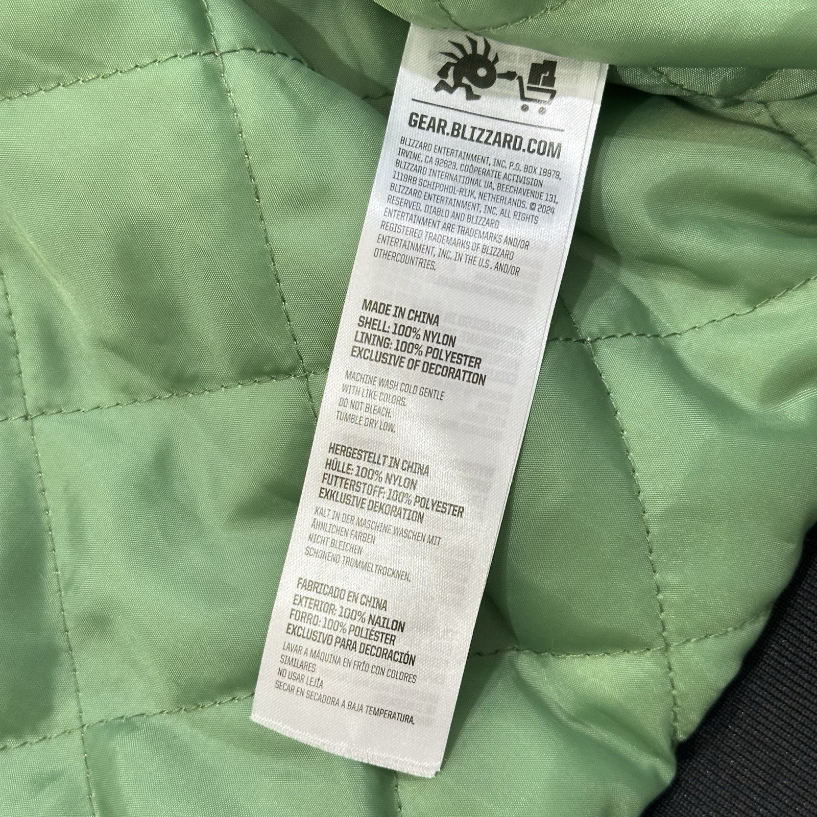 Diablo IV 4 Dev Team Jacket XXL Vessel of Hatred Blizzard EMPLOYEE EXCLUSIVE 2XL