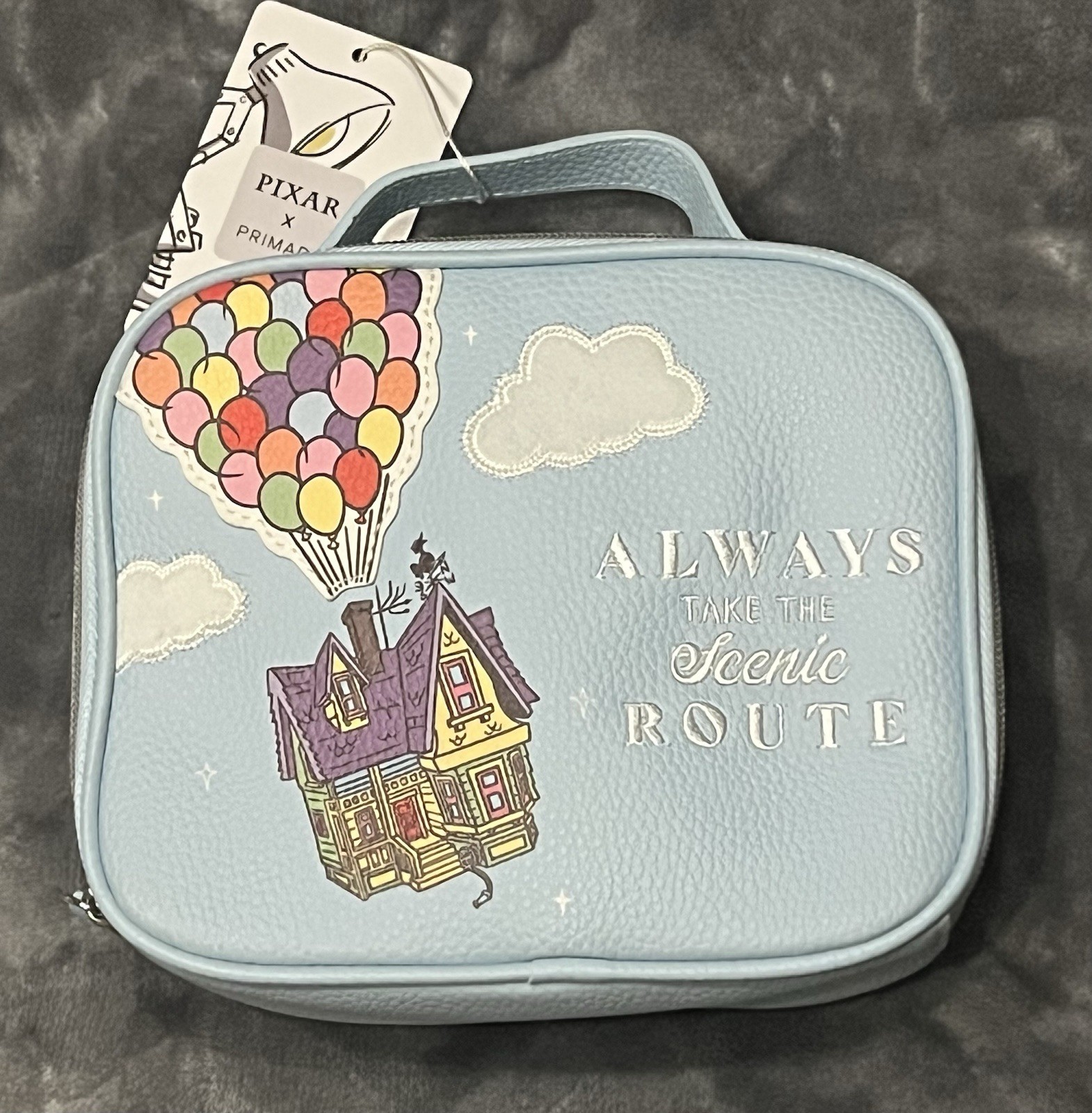 Disney Pixar x Primark “UP” Travel Case – Always Take the Scenic Route – NWT