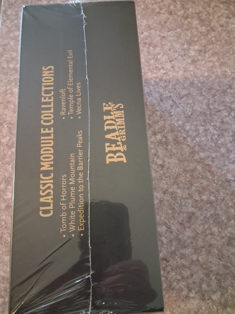 Dungeons And Dragons Classic Module Dice Collectors Set OOP