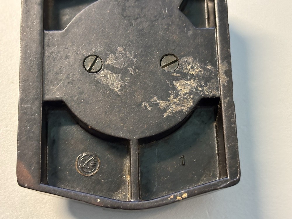 German WWI! Black Bakelite March Compass