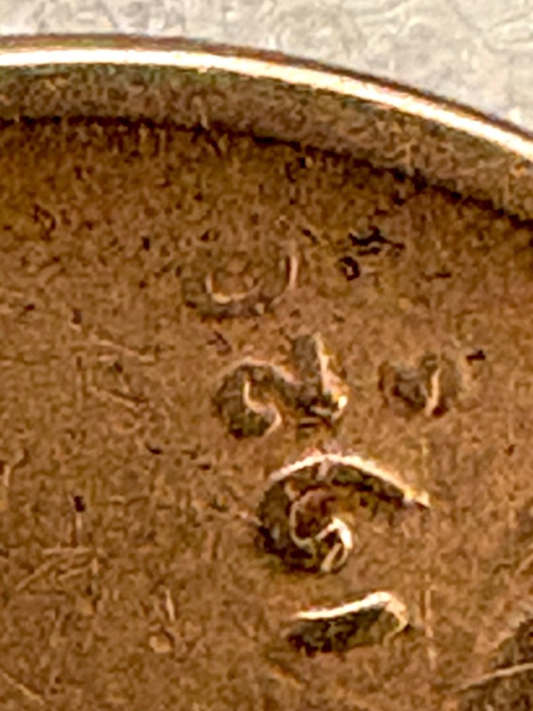 1920 D Lincoln Penny w/Errors Rim+Die Chips, Cracks, Clips & MISSING LETTERS