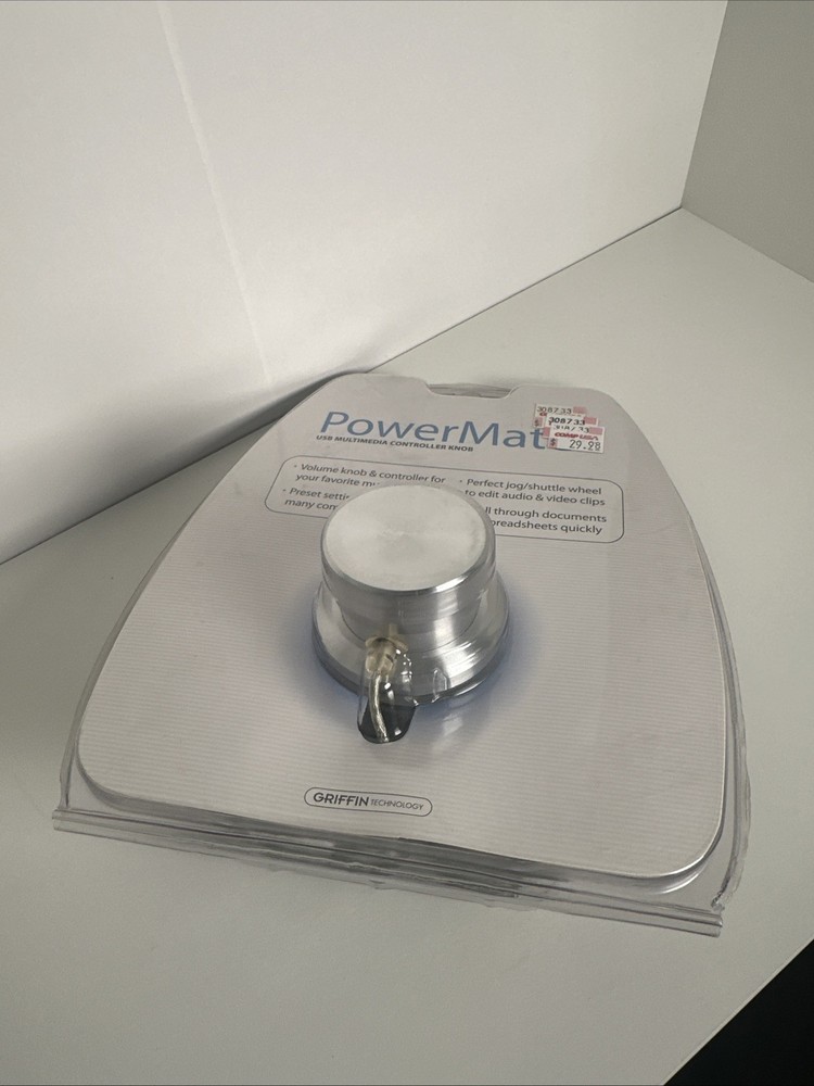 New - Griffin PowerMate Programmable USB Multimedia Controller for MAC/PC 2004