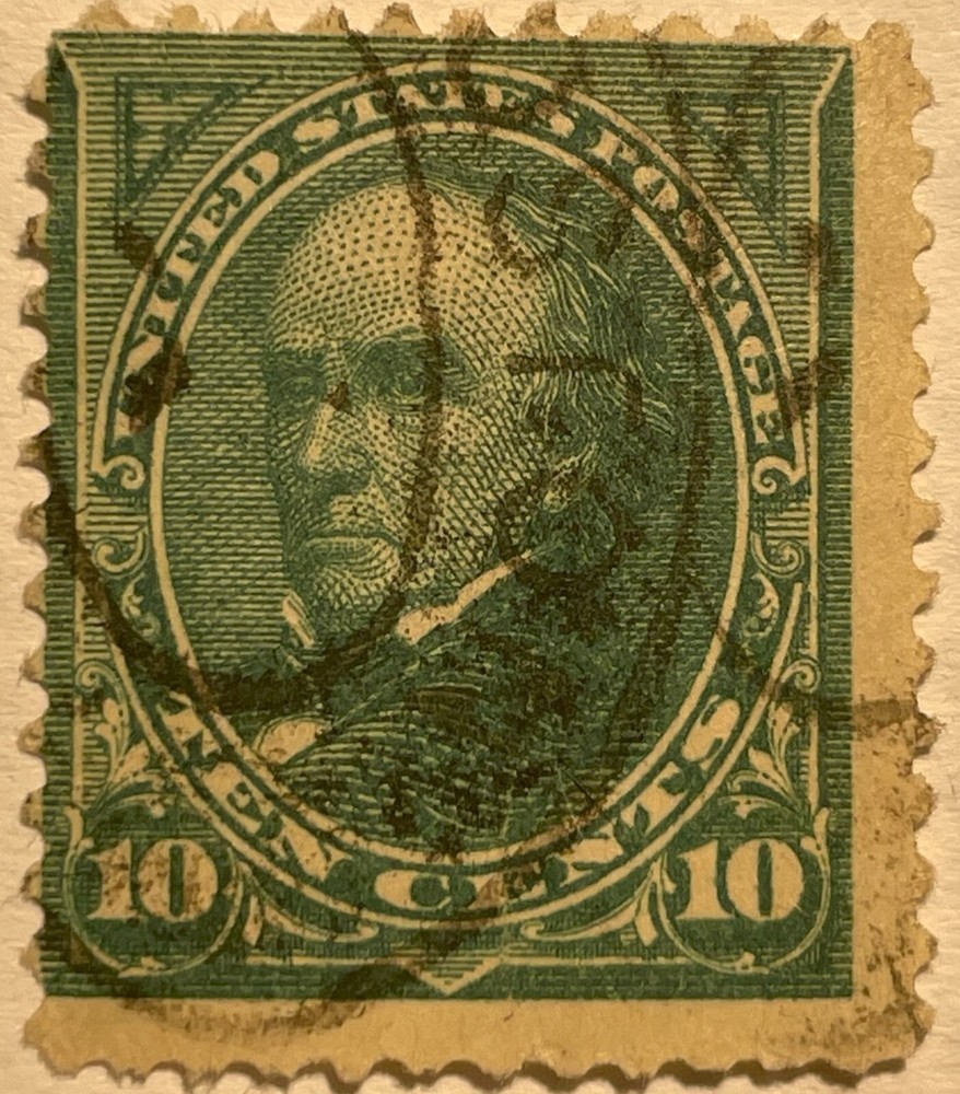 Scott #273 Webster Ten Cent, Used